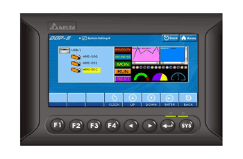 ����� ����������� ����������� ��� ������������ ������� DOP-B ������������ Delta Electronics � ����� ������� ��������� ������� DOP-B