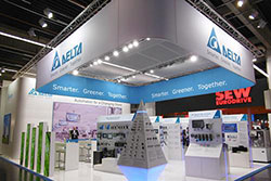 �������� ����������, ��������������� ������� � IP54, P�� PLC  � �������� Delta, ���������� �� 60% �������������� �� �������� SPS IPC Drives