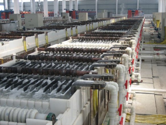 Steel Wire Electro Galvanizing Continuous Line